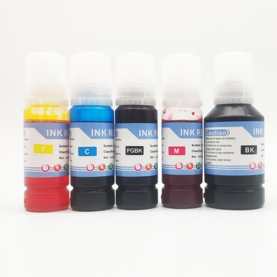 Бутылка для заправки чернил epson 105/106 для пятицветных струйных принтеров ecotank et-7750 / et-7700 